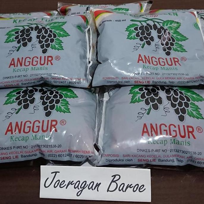 Food- New- Kecap Anggur Manis Refill 450 Ml