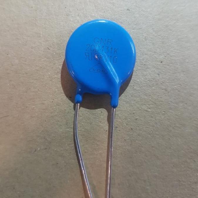 VARISTOR 20D - 431K (275 VAC 350 VDC) DIAMETER 20MM ZINC METAL OXIDE