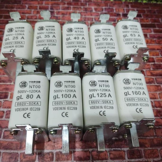 NH FUSE / NT FUSE FORT NH-00 24A 35A 40A 50A 63A 80A 100A 125A 160A