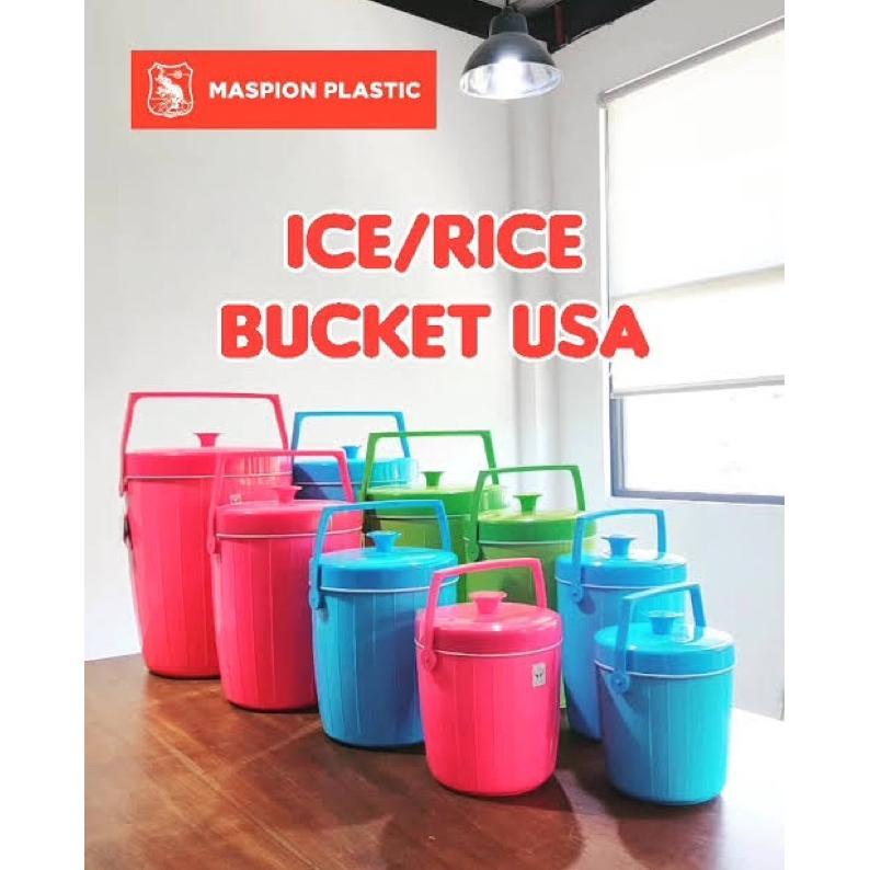 Maspion Termos Nasi, Termos Es Bi 005 Ice/ Rice Bucket Ukuran Kecil Sedang Besar