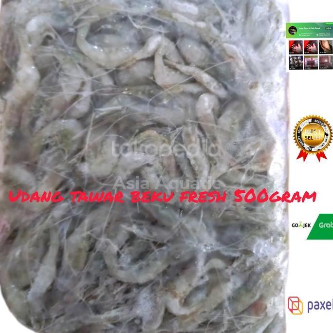 UDANG AIR TAWAR BEKU HIGIENIS PAKAN IKAN PREDATOR