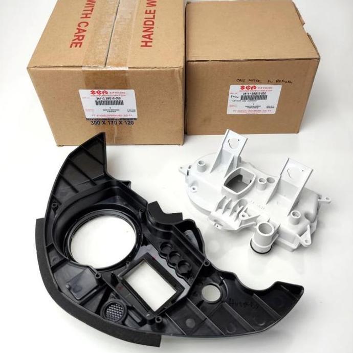 MIKA COVER SPEEDOMETER SATRIA FU BARONG 2009-2012 + RANGKA SPIDOMETER SATRIA FU BARONG ASLI SGP 100%