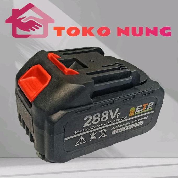 BATERAI  BOR IMPACT WRENCH CORDLESS 288VF BATRE JET STEAM GERINDA DLL LXT 288VF UNIVERSAL