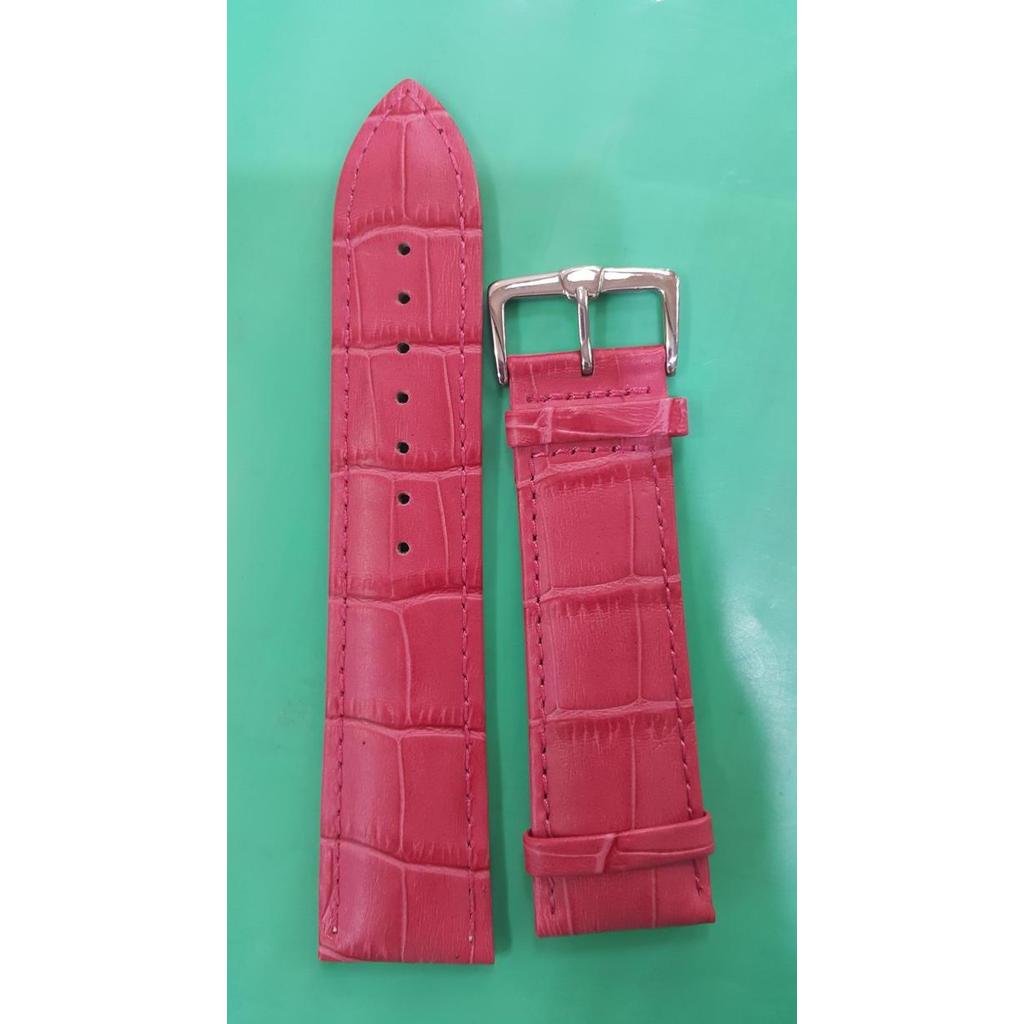 STRAP TALI JAM TANGAN AONO PINK BUCKLE SILVER ALBA SEIKO AC