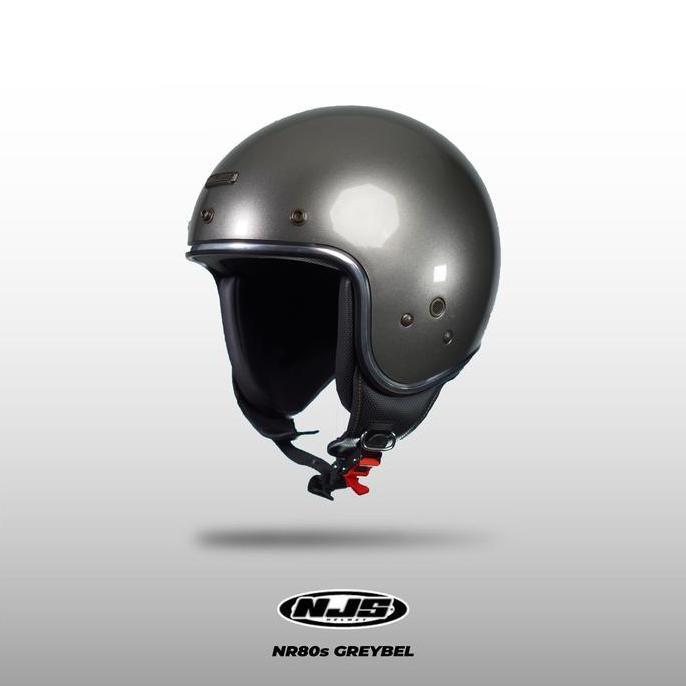 Metz- Njs Nr80'S Solid List Chrome -Helm Retro | Helm Njs | Njs Retro | Retro | Njs Nr80S | Nr80S Po