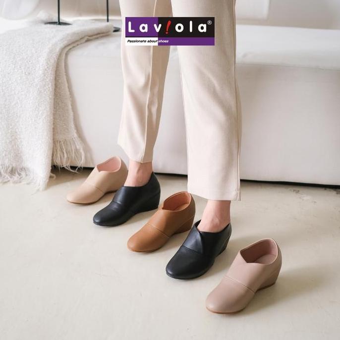 Nika- Laviola Shoes - Sepatu Boots Shoes Nita - 2481 Llk Karet