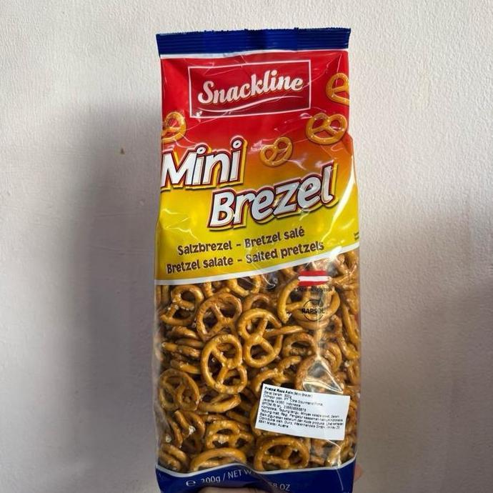 SNACKLINE SALTED PRETZEL MINI BREZEL- PRETZELS