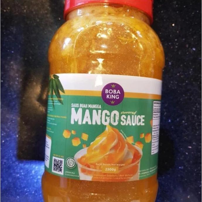Trus- Mango Jam / Mango Sauce / Selai Mangga Boba King