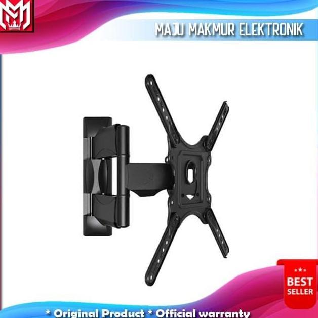 Moc- Breket Brecket Bracket Tv Lengan Swivel Untuk Tv Led Uhd 32-55 Inc Dengan Fisher Tembok & Baut
