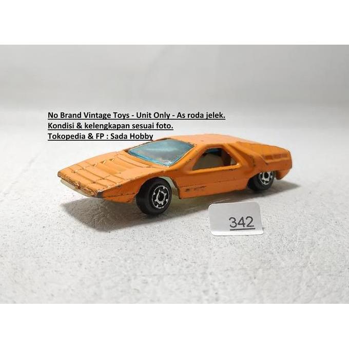 VINTAGE ZYLMEX ALFA CARABO BERTONE ORANGE MADE IN HONG KONG JUNK S2025