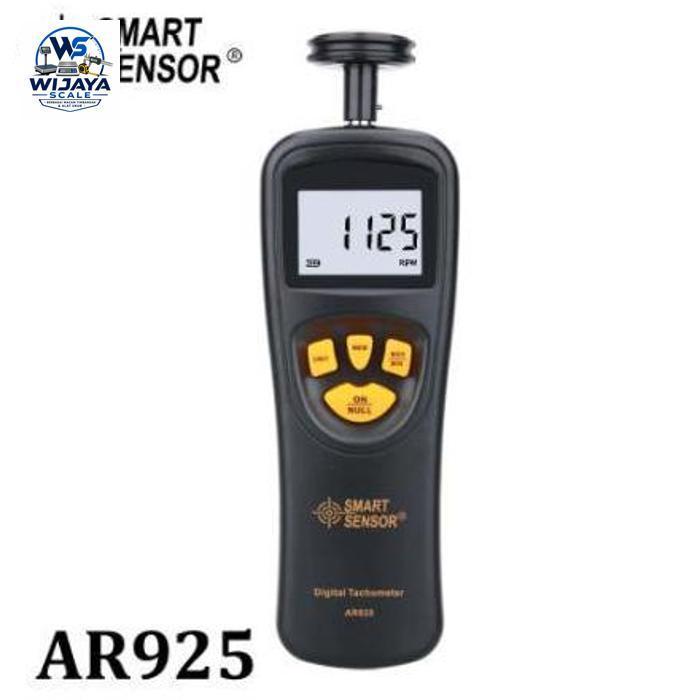 SMART SENSOR Digital Tachometer RPM Meter 0.5 - 19999 RPM AR925