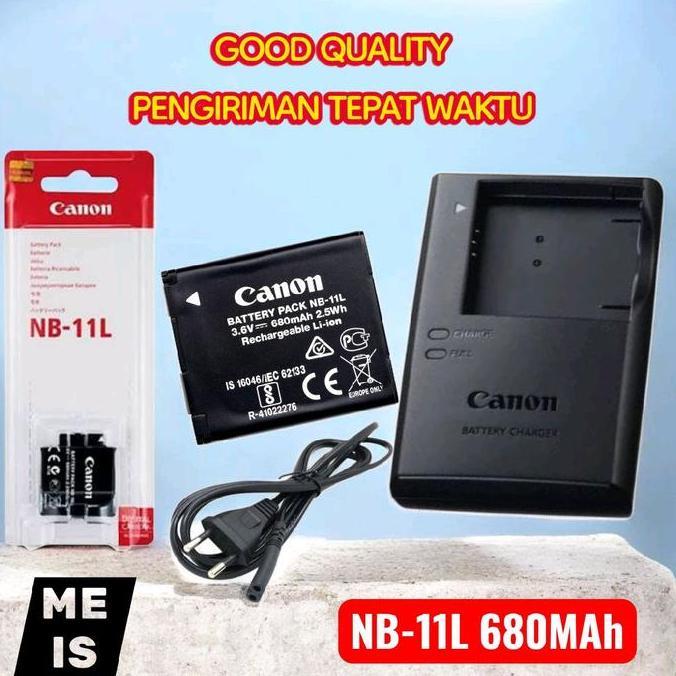 Paket Baterai + Charger Canon Powershot SX400 SX410 SX420 SX430 - SX400IS SX410IS SX420IS SX430IS - 
