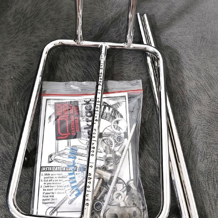 Ruck Rack Rak Depan Sepeda Stainless Steel Chillin Original Dan Terpercaya