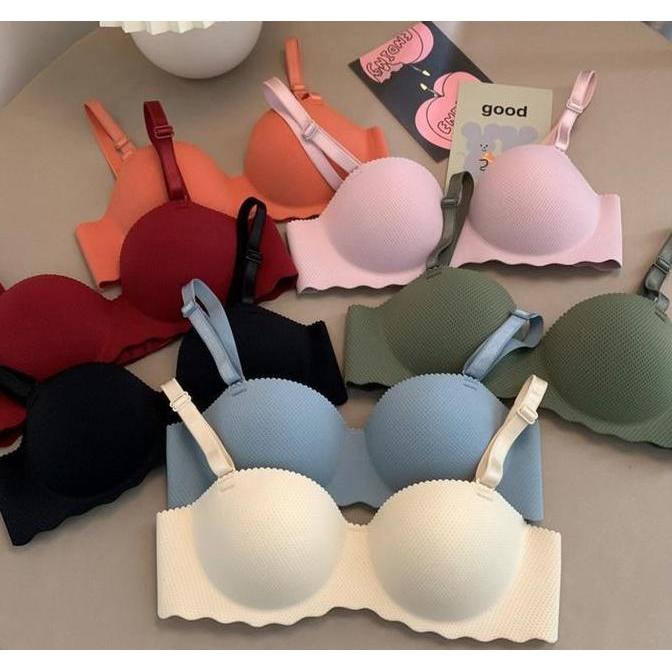 Pilihan - Wonder.Girls Summer Bra Bh Push Up Simple Bra T Shirt Bra High Quality Import B26