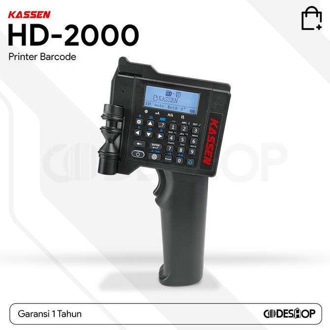 Kassen HD 2000 Printer Barcode Cetak Label Makanan