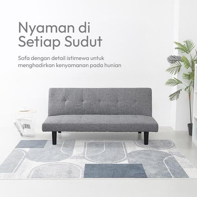 Informa Daphnie Oakland Sofa Bed Fabric Sofa Lipat Tempat Tidur Lipat Sofa Minimalis Sofa Santai JS