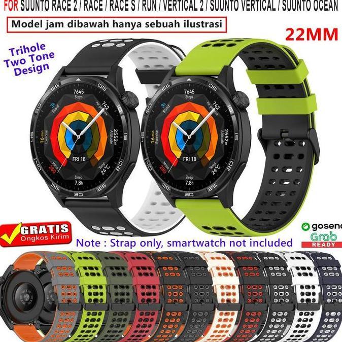 STRAP SUUNTO STRAP TALI JAM FOR SUUNTO RACE 2 - SUUNTO RACE - SUUNTO RACE S - SUUNTO RUN - SUUNTO VE