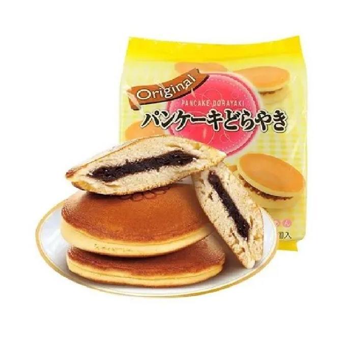 Marukyo Dorayaki Pancake Jepang Matcha Flavor Varian Rasa Snack Food Produk Jepang