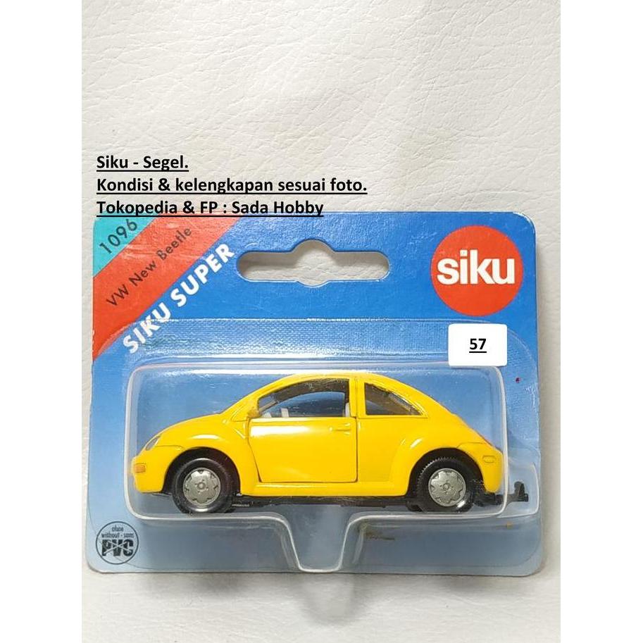 DIECAST SIKU VOLKSWAGEN VW NEW BEETLE KUNING S2025
