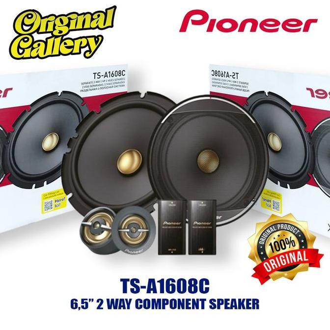 Promo Pioneer TS-A1608C 6.5-INCH SPLIT 2 WAY Diskon