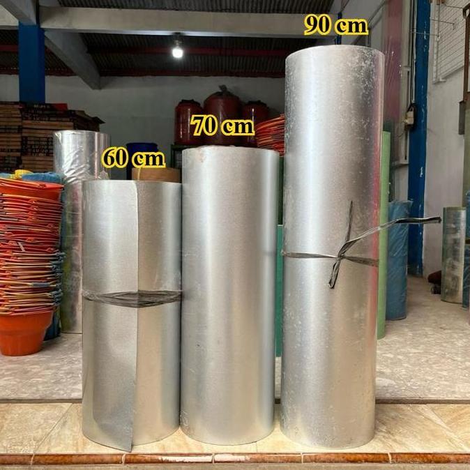 Seng Talang Air Galvalum Tebal 0.25mm Anti Karat Lebar 50100cm Ecer Meteran Talang Atap Rumah Anti B