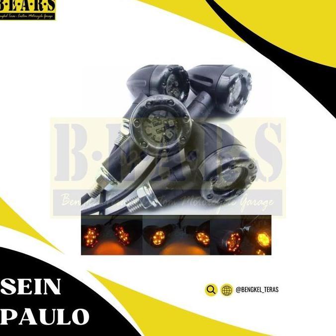 Lampu Sein bisa sekaligus lampu rem motor custom scrambler universal Diskon