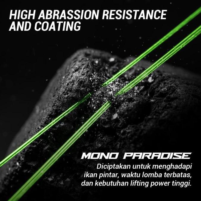 Fish- Paradise Senar Pancing Mono Paradise Nilon Monofilament Kualitas 150M Untuk Lomba Mancing Gala