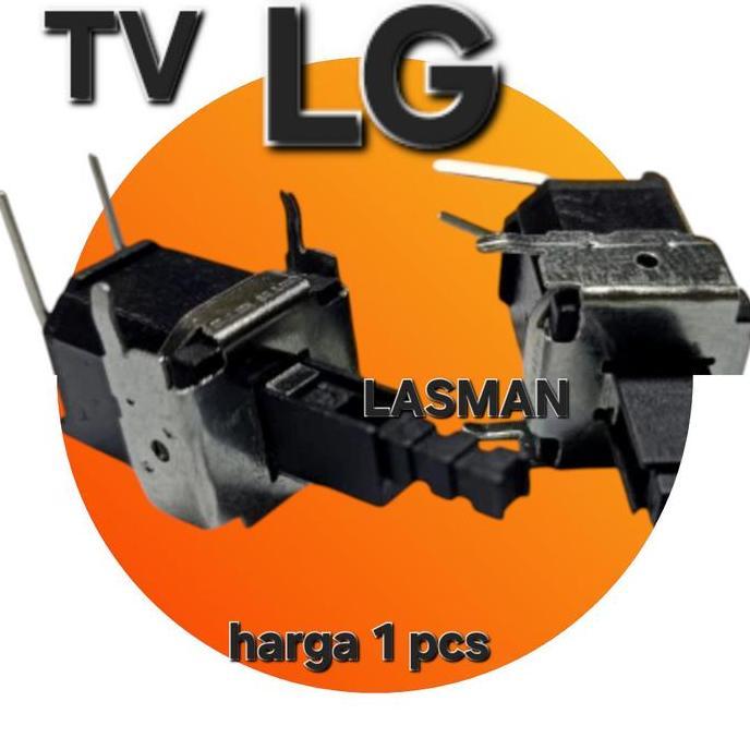 HIMAX ( SAKLAR TV L G ) TOMBOL ON OFF SWITH SWITCH TEKAN POWER PUSH ON NO T V LG FLATRON 2PIN KAKI 2