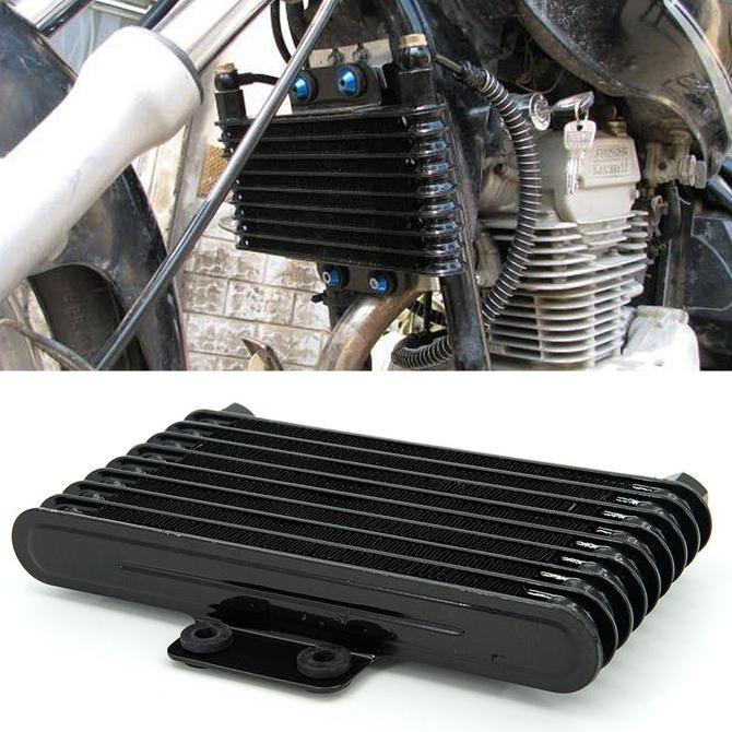 OJANMANGGALA9 - OIL COOLER SEPEDA MOTOR UNIVERSAL 125ML PENDINGIN OLI MESIN RADIATOR PENDINGIN OLI A