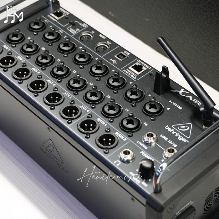 MIXER BEHRINGER X AIR XR18 DIGITAL MIXER BEHRINGER XR 18 MIXER AUDIO WITH WIFI ORIGINAL DAN TERPERCA