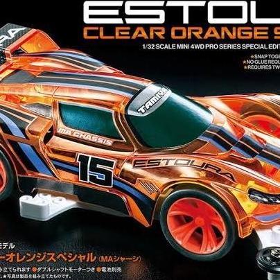 TAMIYA 95691 ESTOURA CLEAR ORANGE SPECIAL ( MA CHASSIS  )