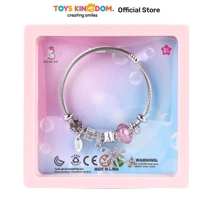 Toys Kingdom Pretty Missy Diy Gelang Palm Tree Random Bracelet Kit Charm Beads Craft Anak