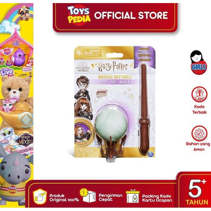 Mainan Aktivitas Wizarding World UV Secret Message Putty Toys