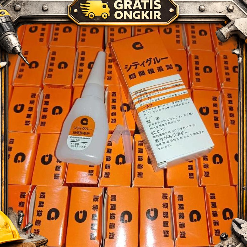 50Pcs Lem Korea 1 Dus Isi 50Pcs Lem G Serbaguna Perekat Serbaguna