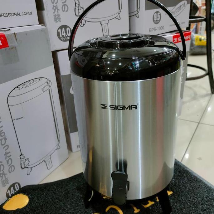 termos sigma 9.5 liter / termos steenless