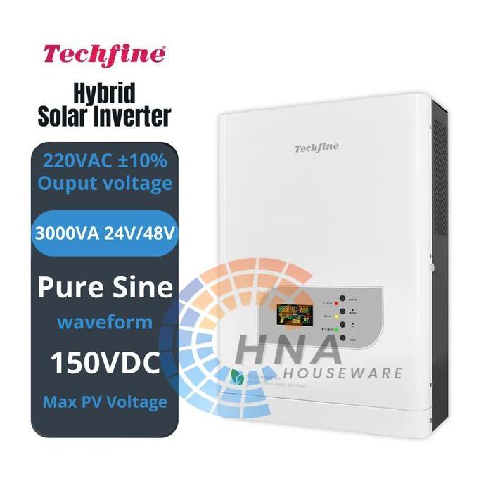 Inverter hybrid trafo low frequency 24volt 2400 watt with MPPT 60A