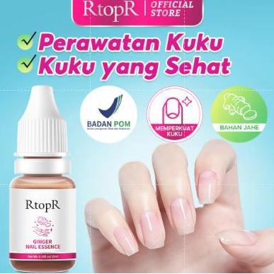 RtopR BPOMSerum kuku jahe untuk memperkuat dan menyehatkan permukaan kuku 10ml