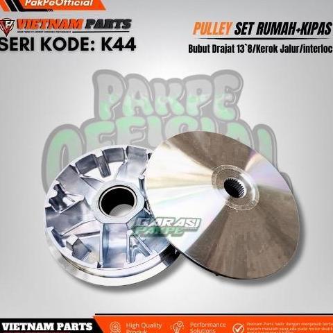 Rumah + Kipas Vietnamparts Bubut Beat K44 Beat Pop Vario 110 Beat Street Beat Deluxe Pulley Custom K