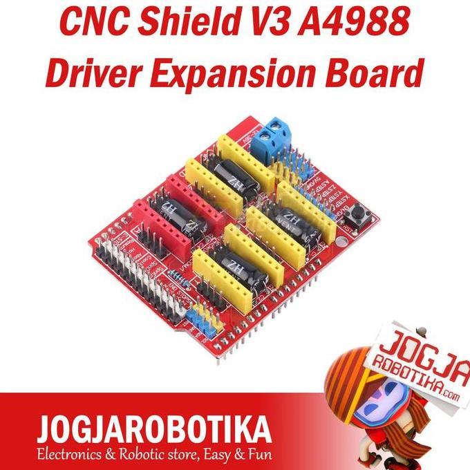 Cnc Shield V3 A4988 Driver Ansion Board Arduinoo Uno