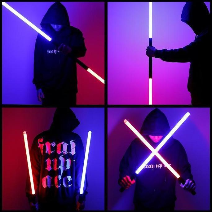 Tongkat Laser, Pedang Laser, Pedang Cahaya, Mainan Bercahaya, Tongkat Kilat, Mainan Anak-Anak, Tongk