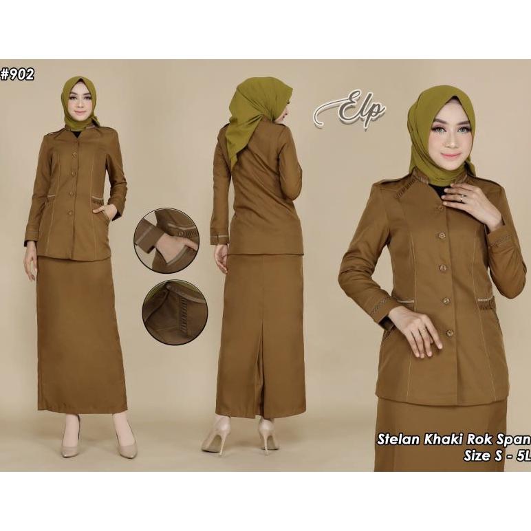 Harga Baru Seragam Rebonia / Seragam Guru / Baju Guru Wanita /Baju Pemda Wanita / Kheki Tua