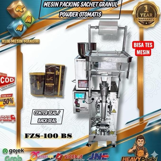 Mesin Packing Otomatis Sachet Granule Powder 100gr FZS-100BS