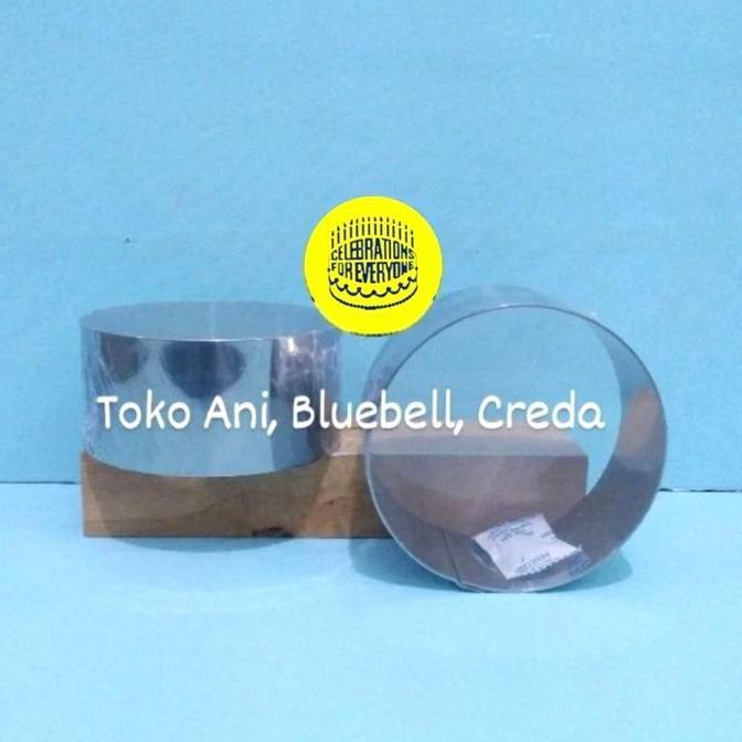 [RY] Round Dessert Ring / Cake Ring Bulat 10cm T 5cm