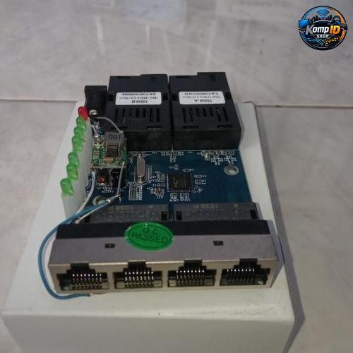 HTB 2 FO 4 LAN Modif POE IN 9-24V