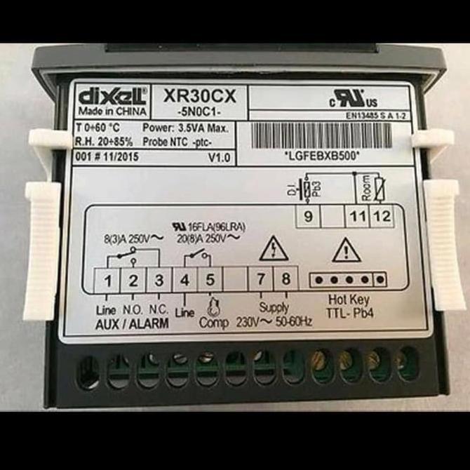 DIGITAL THERMOSTAT DIXELL XR30CX / XR 30 CX + PROBE MURAH
