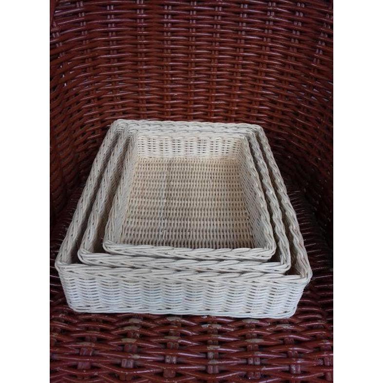 keranjang kotak rotan hantaran seserahan lamaran/pernikahan 1 set Diskon