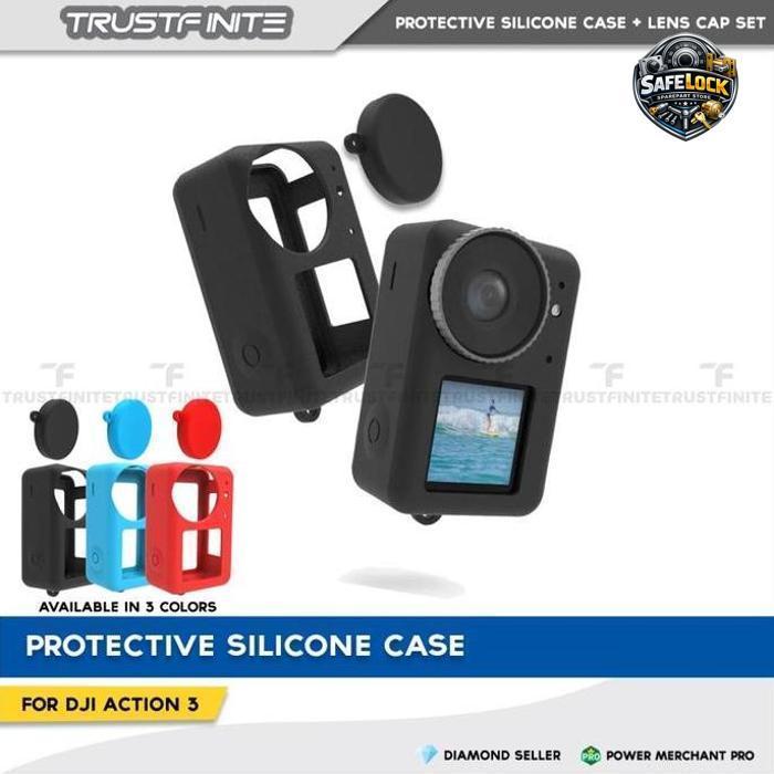 Protective sili c0n Case DJI Action 3 / Silikon Pelindung DJI Action 3