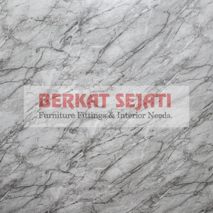 Studio- Decosheet Marmer Putih / Marble Taco Pvc Sheet Decosit Tacon Tacosheet Pelapis Furniture Ala