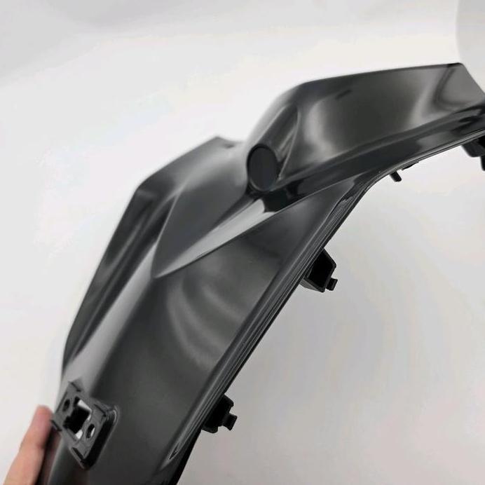 Panel Dasi Yamaha Aerox New 155 Hitam Glossy Dan Hitam Doff - Dasi Aerox New Glossy Motorcycle