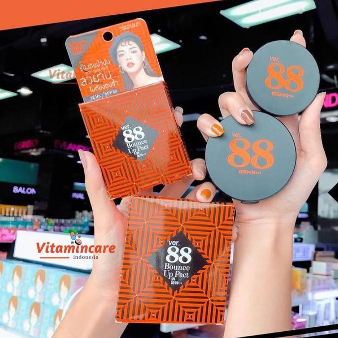 Ver88 Bounce Up Pack - Beda Ver.88 Ori Thailand - Bedak Padat Ver88 - Compact Powder Ver 88